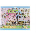 Samolepky koně 500 ks – Zboží Dáma