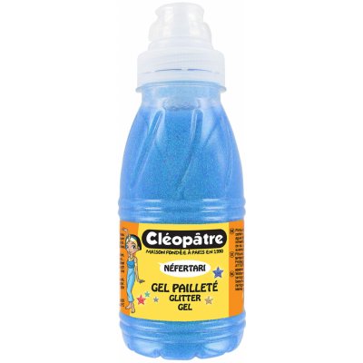 Cleopatre Třpytivý gel 250 ml neon Modrá – Zboží Dáma