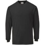 Portwest tričko Flame Resistant Anti-Static FR11 dlouhý rukáv Černá L – Zboží Dáma