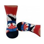 Zimní termo ponožky LIŠKA Modrá – Zboží Mobilmania