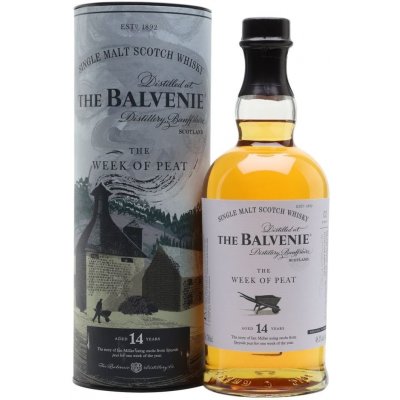 Balvenie The Week of Peat 14y 0,7 l 48,3% (karton) – Hledejceny.cz