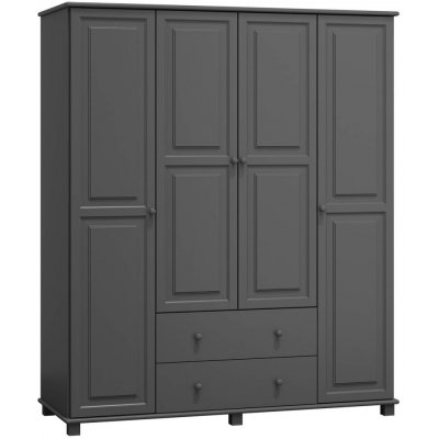 Ami nábytek 4Dč2 šířka 160 borovice šedá – Zbozi.Blesk.cz