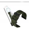 Řemínek k chytrým hodinkám RhinoTech řemínek pro Garmin QuickFit silikonový outdoor 26mm tmavě zelený RTSS-019-NG