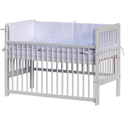 Scarlett bílá 120 x 60 cm s kompletní výbavou Péťa bílá borovice – Zboží Mobilmania