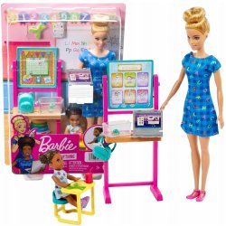 Barbie Herní set Povolání s panenkou Učitelka