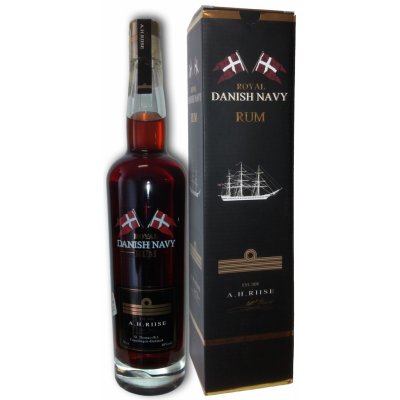 A.H.Riise Royal Danish Navy Rum 20y 40% 0,7 l (karton) – Zboží Dáma