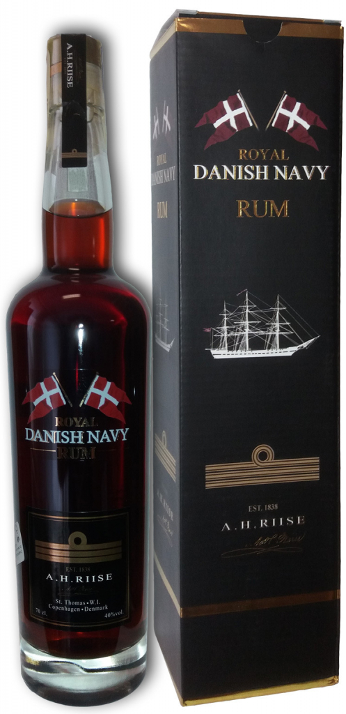 A.H.Riise Royal Danish Navy Rum 20y 40% 0,7 l (karton)