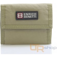 Enrico Benetti 14607 khaki látková peněženka