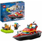 LEGO® City 60373 Hasičská záchranná loď a člun – Zboží Živě