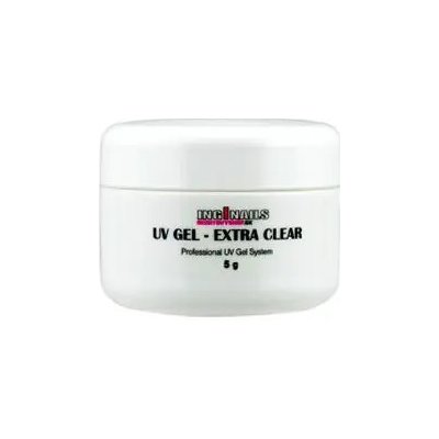 IngiNails Modelovací UV gel Extra Clear 5 g