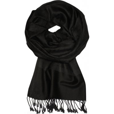 Dalmina Vicenza kašmírový šál pašmína H85J 13 černá – Zboží Dáma