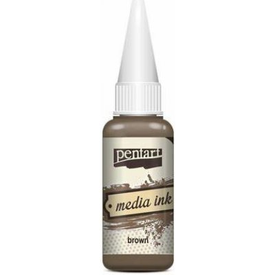 Pentart alkoholový inkoust 20 ml brown – Hledejceny.cz