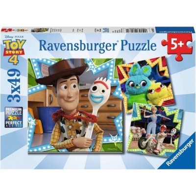 Ravensburger 080670 Disney Toy Story 4 3 x 49 dílků