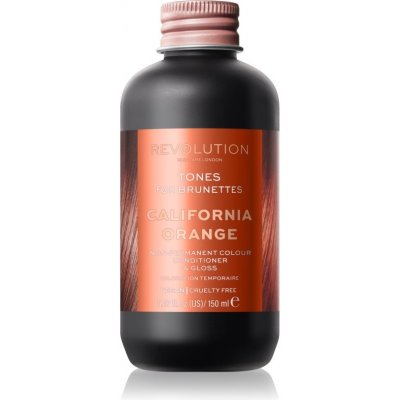 Revolution Haircare London Tones For Brunettes California Orange 150 ml – Zboží Mobilmania