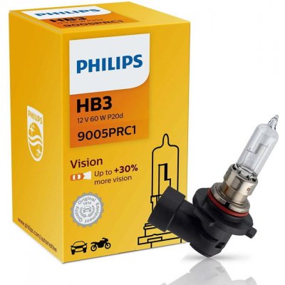 Philips +30% 9005PRC1 HB3 P20d 12V 60W