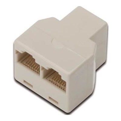 CABLE ROZDVOJKA RJ45, 2xF-1xF (3xF) srjr2ff – Zboží Mobilmania