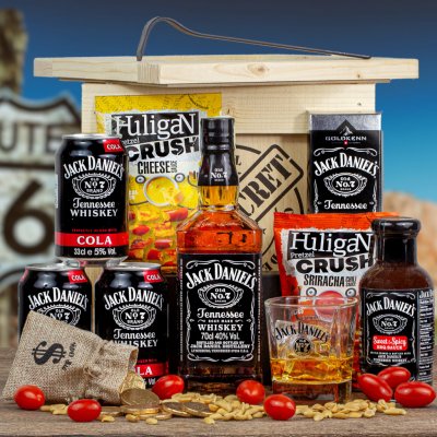 Bedna s páčidlem Jack Daniels dárky pro muže darbox – Zboží Dáma