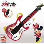 Reig Musicales Dětská elektrická kytara s mikrofonem MINNIE & YOU – Sleviste.cz