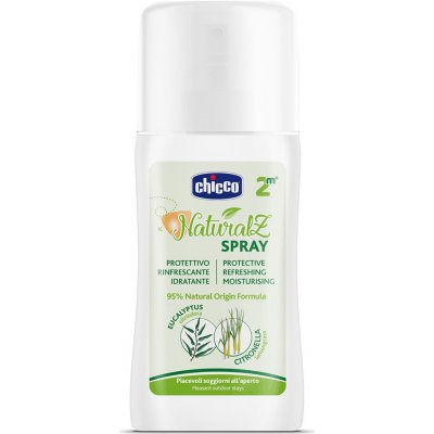 Chicco Ochranný a osvěžující spray proti komárům 95 % přírodních složek 2m+ 100 ml – Zboží Mobilmania
