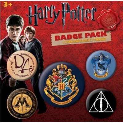 Set 5 placek Harry Potter - Bradavice – Zboží Mobilmania