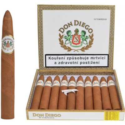 DON DIEGO TORPEDO NO.2 10 ks – Hledejceny.cz