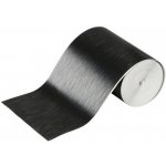 Ochranná fólie proti poškrábání laku - kartáčovaná černá, 8cm x 5m, LAMPA – Zboží Mobilmania