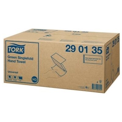 Tork Singlefold zelené papírové ručníky ZZ (290135)