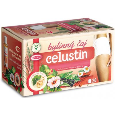 Green idea Celustin proti celulitídě bylinný čaj 20 x 1,5 g – Zboží Mobilmania
