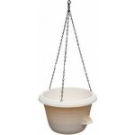Plastia žardina samozavlažovací Siesta závěs slonová kost 30 cm – Zboží Dáma