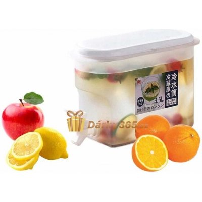 Nádoba na studené nápoje s kohoutkem do lednice 3,5L – Hledejceny.cz