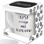 Albi Espresso hrnek v krabičce Lepší později než neupravená 100 ml – Zboží Dáma