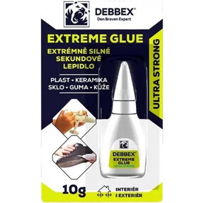 DEN BRAVEN Extrémně silné sekundové lepidlo EXTREME GLUE 20 g – Zboží Mobilmania