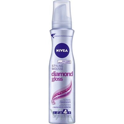 Nivea Diamond Gloss pro oslnivý lesk pěnové tužidlo 150 ml – Zbozi.Blesk.cz