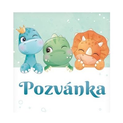 Pozvánka P020 190x100mm – Zboží Dáma
