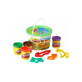 Hasbro PLAYDOH sada Kyblik s podložkou 4 kelímky modelína