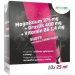 PLUS LÉKÁRNA Magnézium + Draslík + Vitamin B6 SHOTS lesní plody 10 × 25 ml – Hledejceny.cz