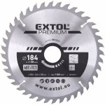 EXTOL PREMIUM pilový kotouč s SK plátky, 184x2,2x30mm, 40T, šířka SK plátků 3,2mm – Hledejceny.cz