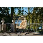 Norddan Designové závěsné křeslo Tahmores přírodní – Zboží Dáma
