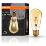 Osram 4099854081514 Stmívatelná LED žárovka E27 6,5 W Vintage 1906, teplá bílá – Zboží Živě