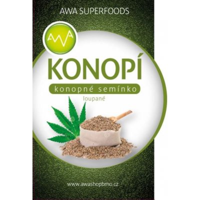 AWA Superfoods konopné semínko loupané 500 g – Zboží Mobilmania