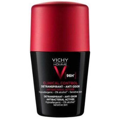 Vichy Homme 96h Detranspirant proti zápachu roll-on 50 ml – Zboží Mobilmania