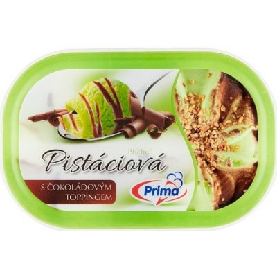 Prima Pistáciová příchuť s čokoládovým toppingem 900 ml – Hledejceny.cz