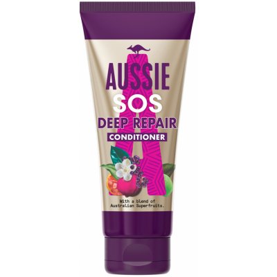 Aussie SOS Deep Repair hloubkově regenerační kondicionér na vlasy 200 ml – Zboží Mobilmania