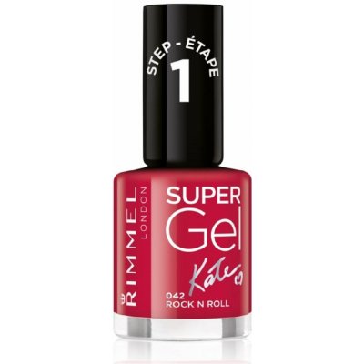 Rimmel London Super Gel By Kate 12 ml - 042 Rock n Roll – Sleviste.cz