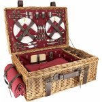 Les Jardins de la Comtesse piknikový koš pro 4 osoby model Burgundy Champs-Elysées – Zboží Dáma Les Jardins de la Comtesse piknikový koš pro 4 osoby model Burgundy Champs-Elysées – Zboží Dáma
