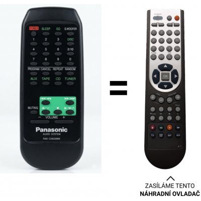 Dálkový ovladač Predátor Panasonic RAK-CH939WK, SA-AK75 – Hledejceny.cz