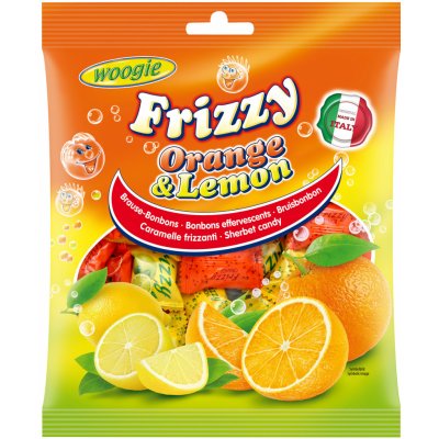 Woogie Šumivé bonbóny pomeranč a lemon 170 g – Zbozi.Blesk.cz