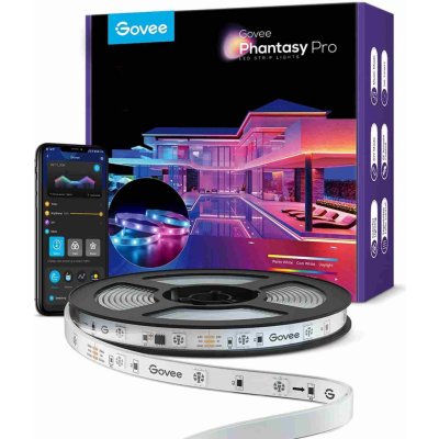 Govee Phantasy Outdoor Pro SMART LED pásky 10m - venkovní RGBIC H61723D1 – Sleviste.cz