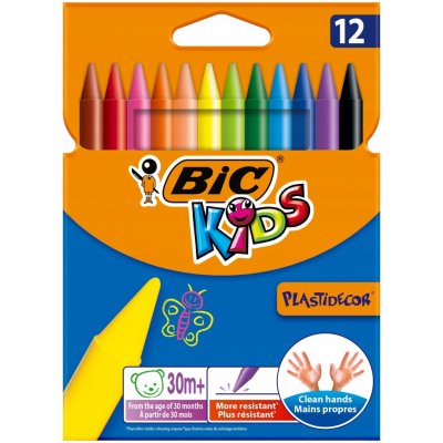 BiC Voskovky 12 barev – Hledejceny.cz