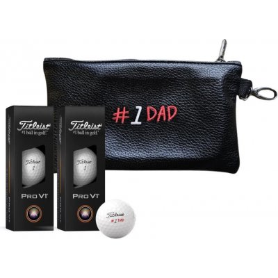 Titleist Pro V1 Fathers's Day 6 ks + kapsička – Sleviste.cz